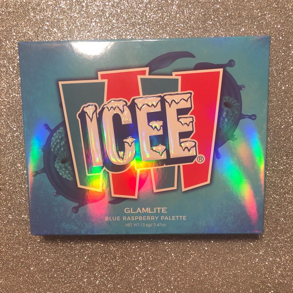 BNIB! Glamlite ICEE Blue Raspberry Eyeshadow Palette π¨ πππ - Picture 6 of 7